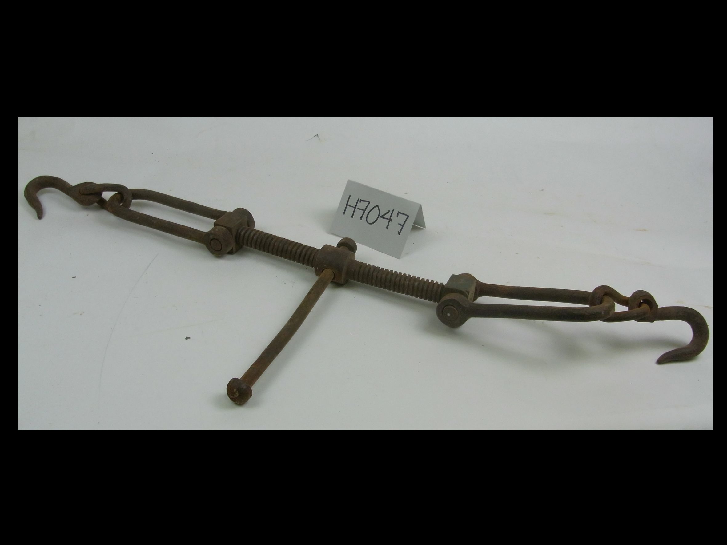 Foto oder Abbildung des Sammlungsobjekts „Lastenspanner“