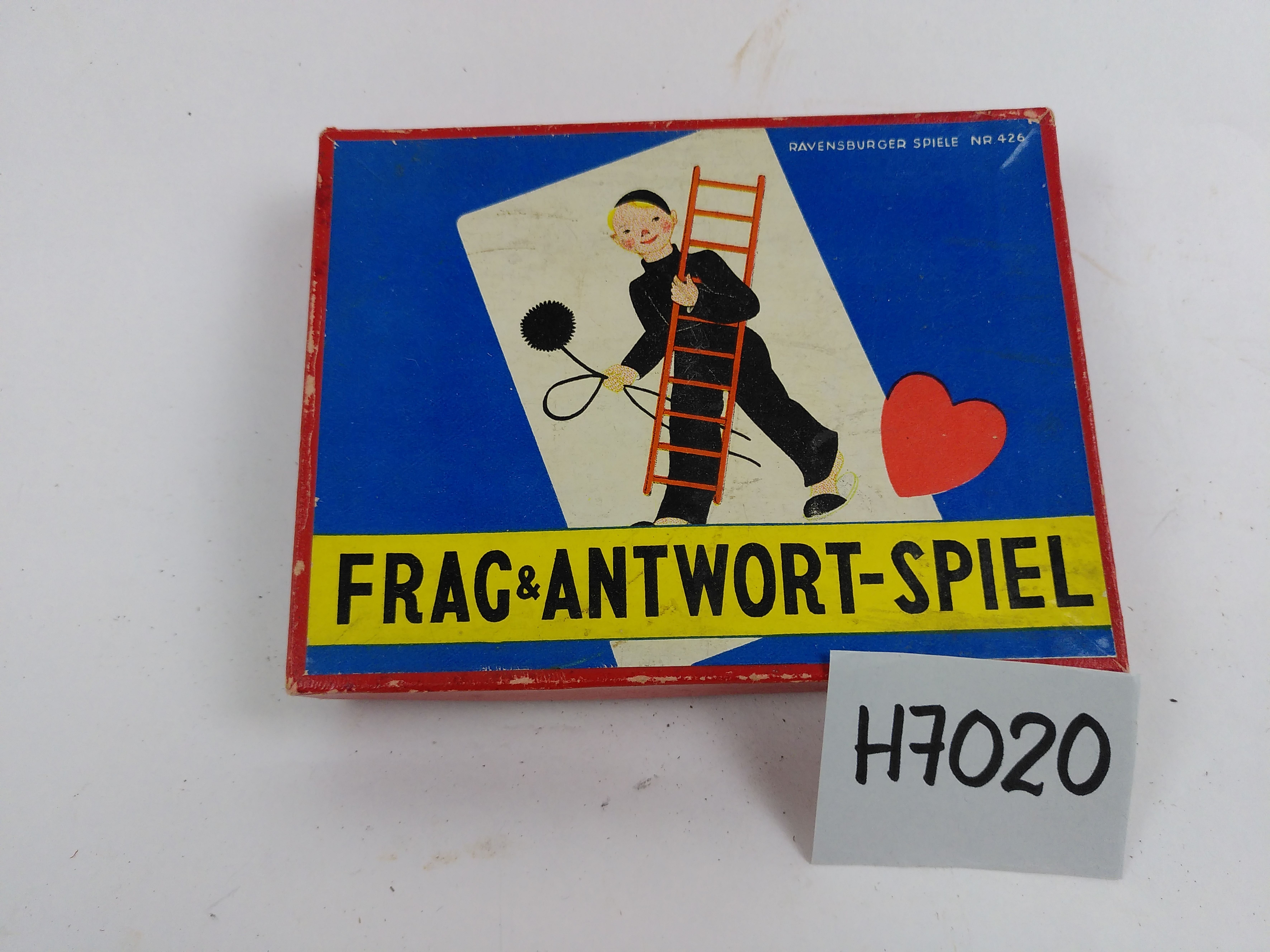 Foto oder Abbildung des Sammlungsobjekts „Frag & Antwort-Spiel“