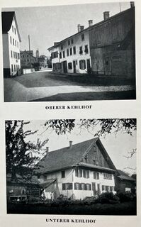 Oberer und unterer Kehlhof, Hinwil, undatiert, Bild im Jahrheft 1930