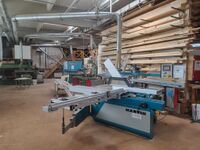 Schreinerei <i>massGenau</i>, Blick in die Werkstatt, Hinwil, 2025.