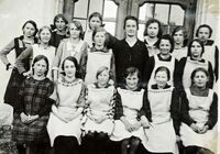 Haushaltungsschule 7. und 8. Klasse, 1930