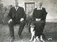 Firmengründer Friedrich Stahel mit Gattin Frieda Stahel-Honegger