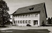 Dürntnerstrasse 8, Gemeindehaus, 1956 (Foto Walder)