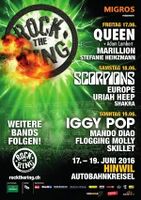 Plakat des Rock the Ring Festivals 2016