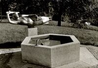 Brunnen mit Justitia, 1954