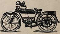 Motorrad Forster 140 ccm, 1924