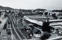 Bahnanlage Hinwil 1979