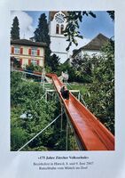 Rutschbahn vom Mätteli ins Dorf, 8. und 9. Juni 2007