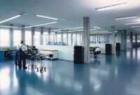 Werkstatt für Formel 1-Autos, PP Sauber AG, 1995