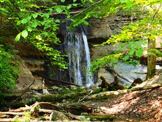 Wasserfall im oberen Wildbachtobel (Hinwiler Tobel)