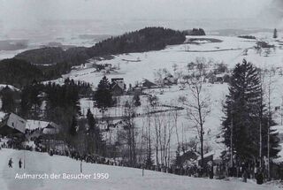 Bobrennen Girenbad, eher 1951 als 1950