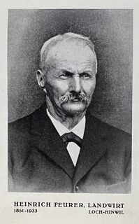 Heinrich Feurer (1851–1933), undatierte Aufnahme
