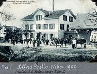 Dürntnerstrasse 80 Hinwil Restaurant Schönau 1909
