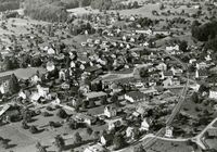 Dorfkern Hinwil, um 1952/53