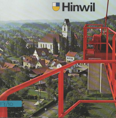Foto des Mediums (Einband) von „Hinwil Gemeindebroschüre 1973“