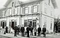 Bahnhof Hinwil, Vorstand Meier und Angestellte 1910