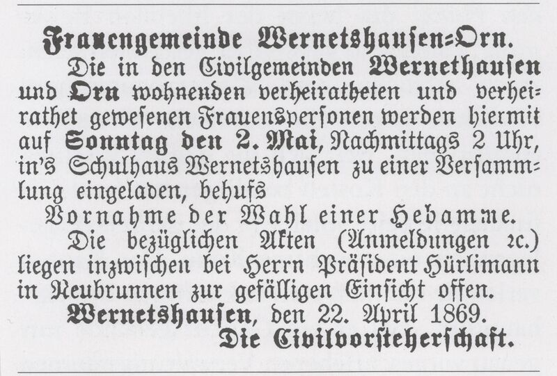 Datei:18690424 Frauengemeinde Wernetshausen Inserat.jpg