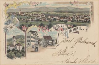 Ansichtskarte von 1900