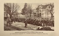 Ankunft von internierten Polen in Hinwil, 13. Februar 1941