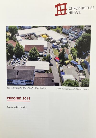 Foto des Mediums (Einband) von „2014 Jahreschronik Hinwil Kurzfassung“