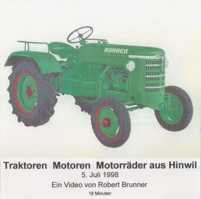 Foto des Mediums (Einband) von „Traktoren Motorräder Motoren aus Hinwil“