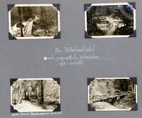 Brücken im Wildbachtobel, erstellt 1936