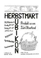 Plakat Herbstmärt 1996