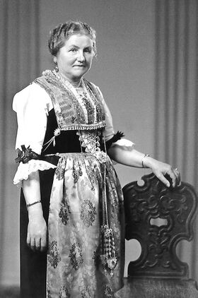 Portrait von Furrer, Anna Paulina (1882–1956)
