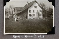 Loorenstrasse 16 (links) und 14, 1928