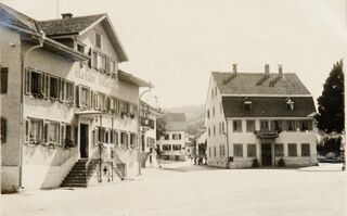 Dorfplatz Hinwil, undatiert