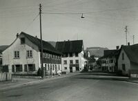 Zürichstrasse 38, erster Firmensitz <i>Jakob Dubach Sanitäre Anlagen</i>.
