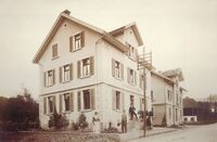 Bachtelstrasse 7, Druckerei Camenisch, 1903