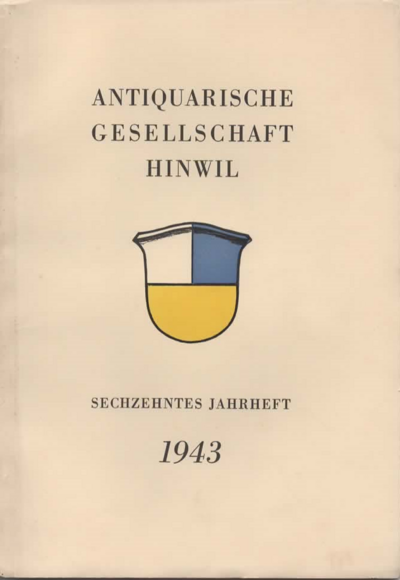 Foto des Mediums (Einband) von „1943 Sechzehntes Jahrheft“