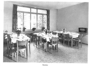 Firma Schätti, Kantine, 1948