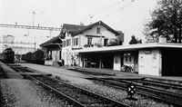 Bahnhof Hinwil, 1984