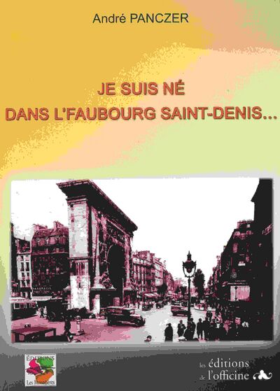 Foto des Mediums (Einband) von „Je suis né dans l'faubourg Saint-Denis“