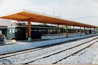 Bahnhofausbau, 1990