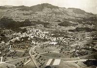 Luftaufnahme Hinwil 1925