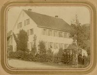 Bachtelstrasse 66, Familie Suter, um 1885