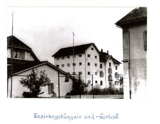 Bezirksgebäude Nordostseite, um 1950