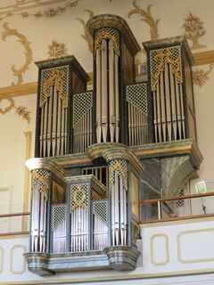 Die Grosse Mathis-Orgel der reformierten Kirche aus dem Jahr 1973