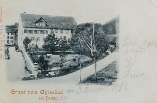 Kurhaus Girenbad um 1899