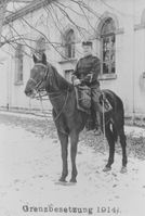 Henri Feurer-Bodmer (1880–1961) als Unteroffizier der Artillerie