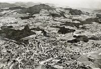 Luftaufnahme Hinwil 1947