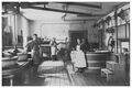 Käserei Wernetshausen, vermutlich mit Mitgliedern der Familie Gautschi, vor 1918