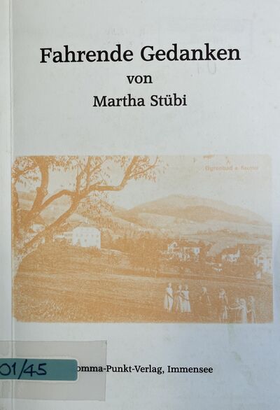 Foto des Mediums (Einband) von „Fahrende Gedanken“