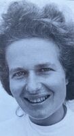 Dr. Köng als Assistenzärztin im Kinderspital Zürich, ca. 1952