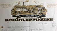 Briefkopf Firma Schätti, 1926