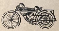 Motorrad Forster 140 ccm, 1921