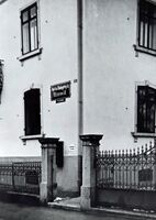 Zugang zur Post, vor 1960